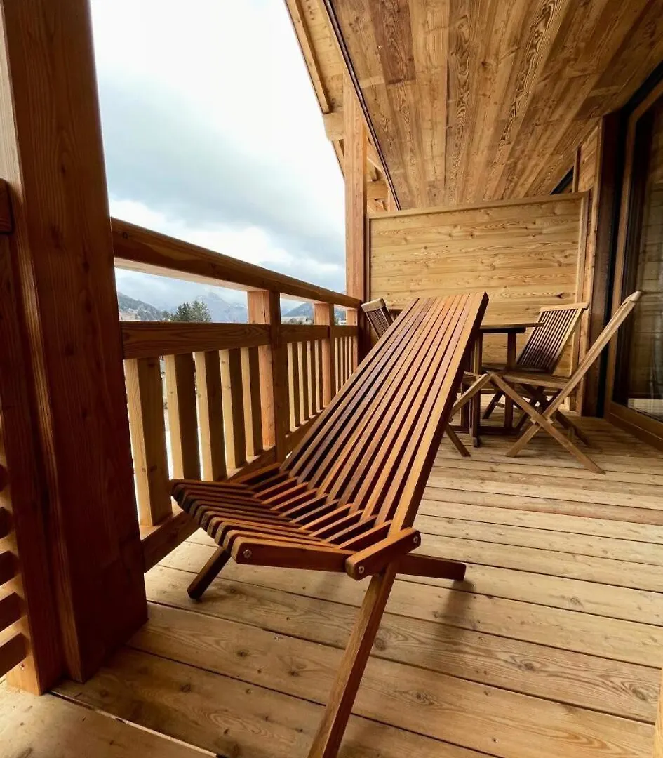 公寓 Residence Le Genepi - Appartement Neuf - 2 Chambres En Suite Avec Vue Mae-3501 莱热