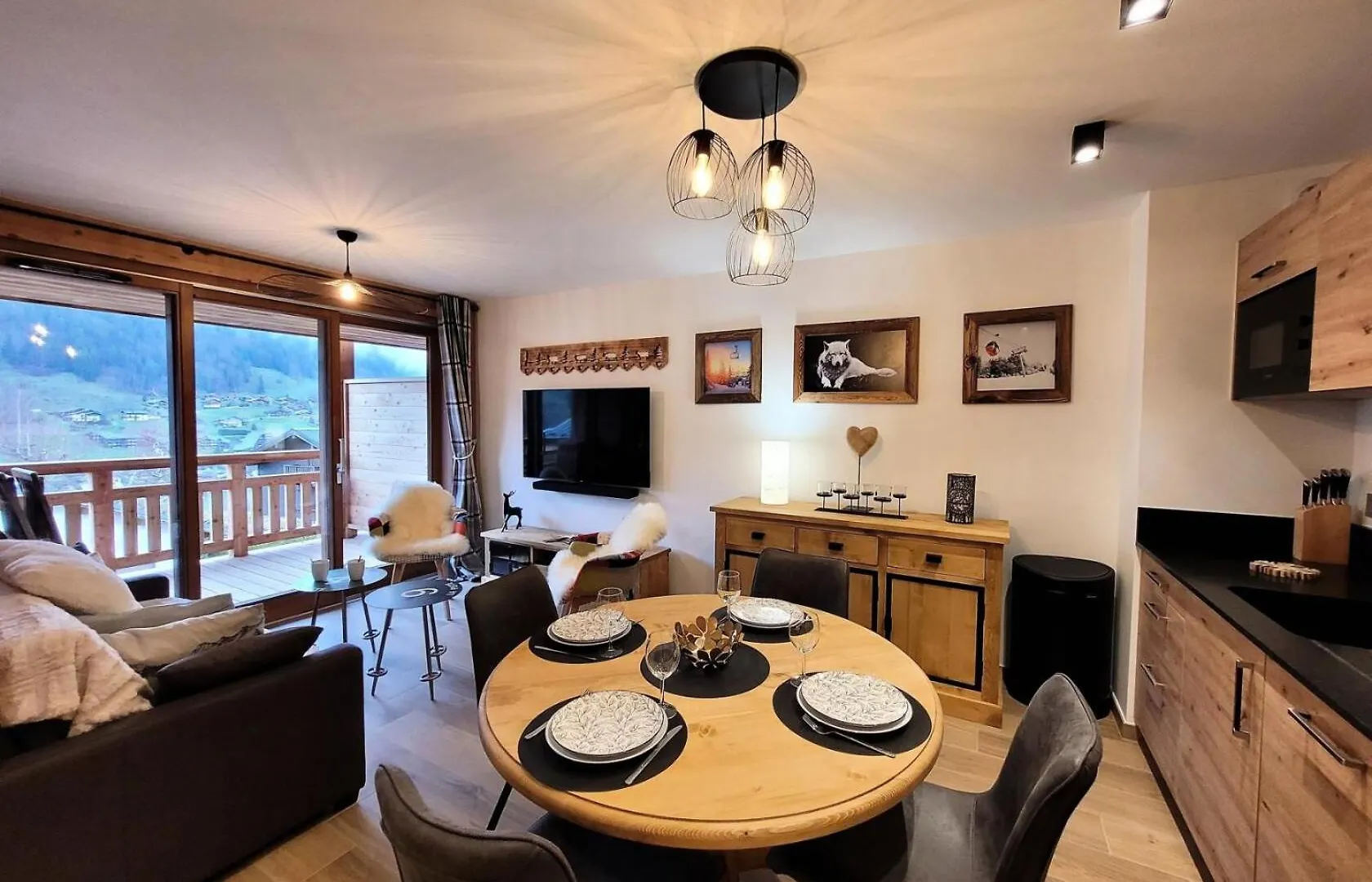 Residence Le Genepi - Appartement Neuf - 2 Chambres En Suite Avec Vue Mae-3501 莱热